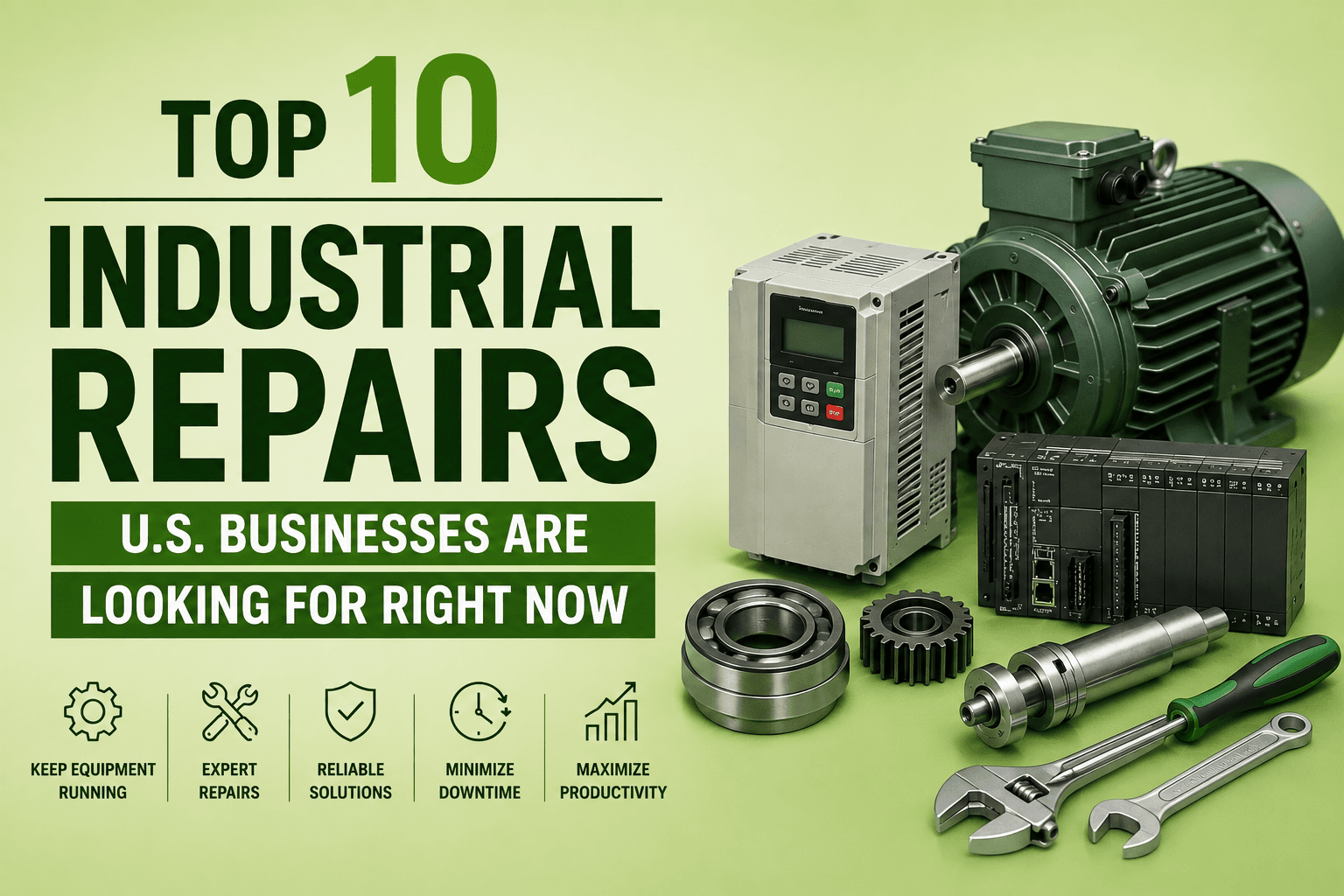 Top 10 Industrial Repairs U.S. Businesses Are Looking For Right Now