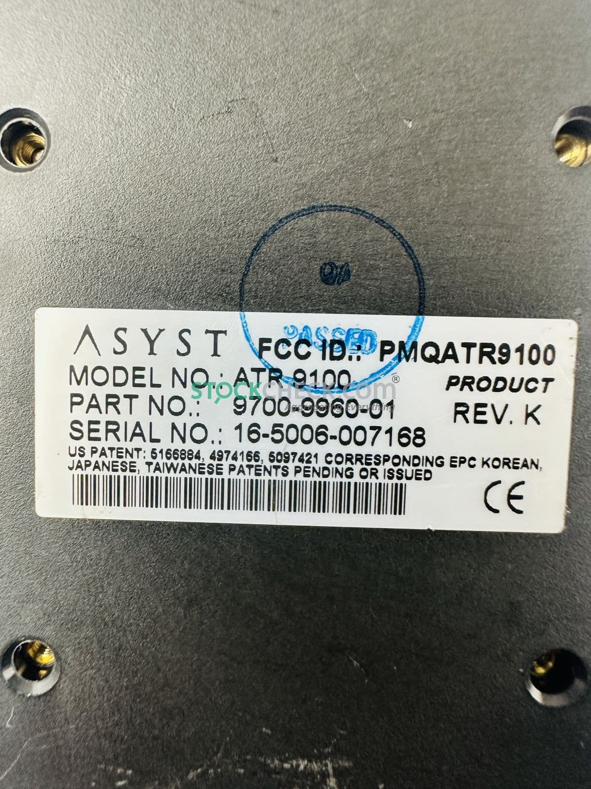 9700-9960-01 5