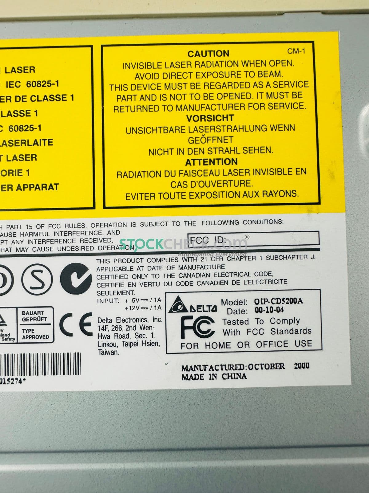 01P-CD5200A 5