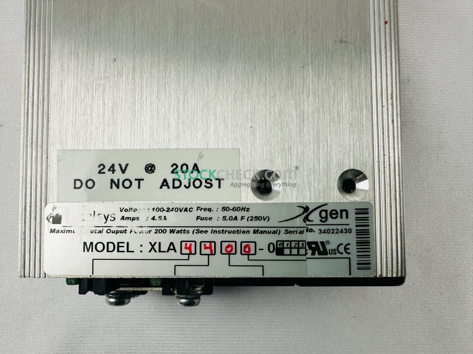 XLA4400-00 7