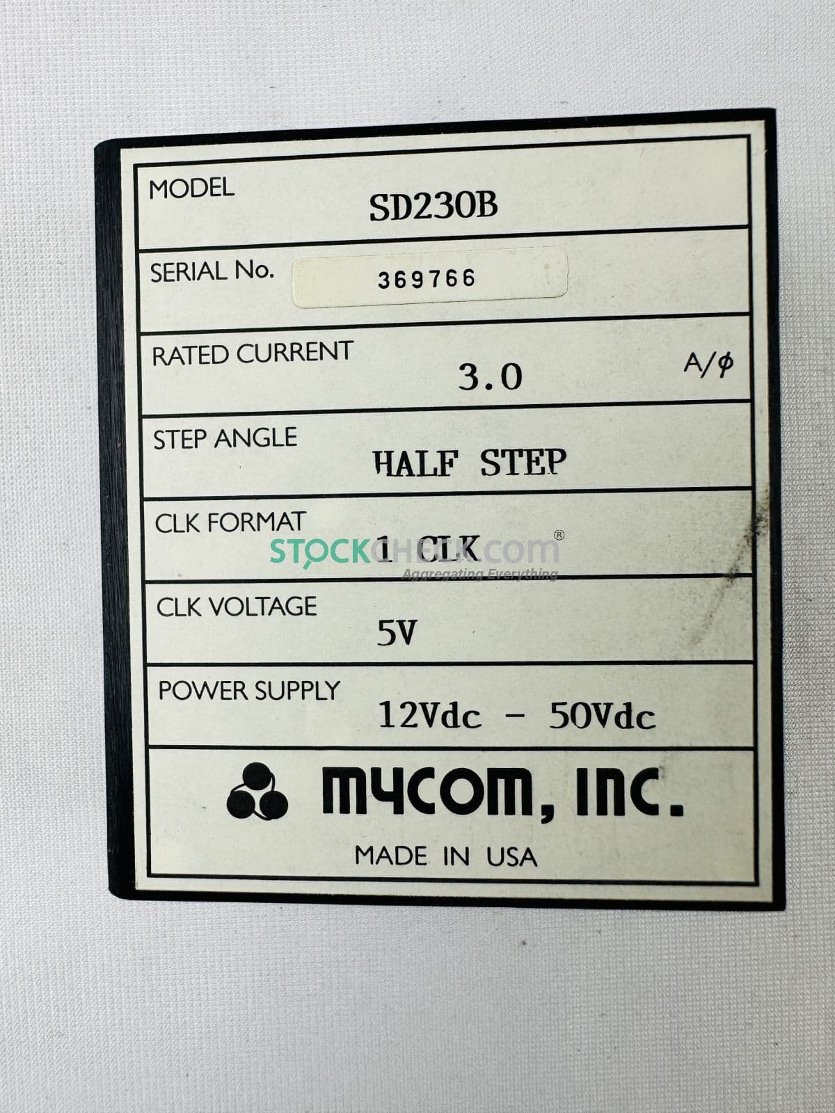 SD230B 4