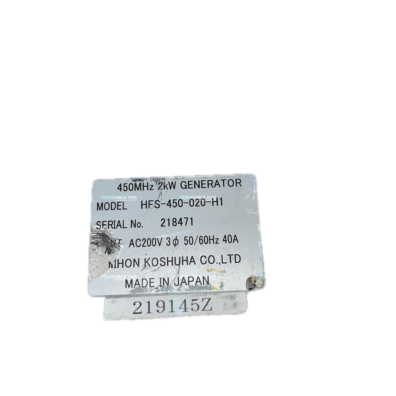 HFS-450-020 6