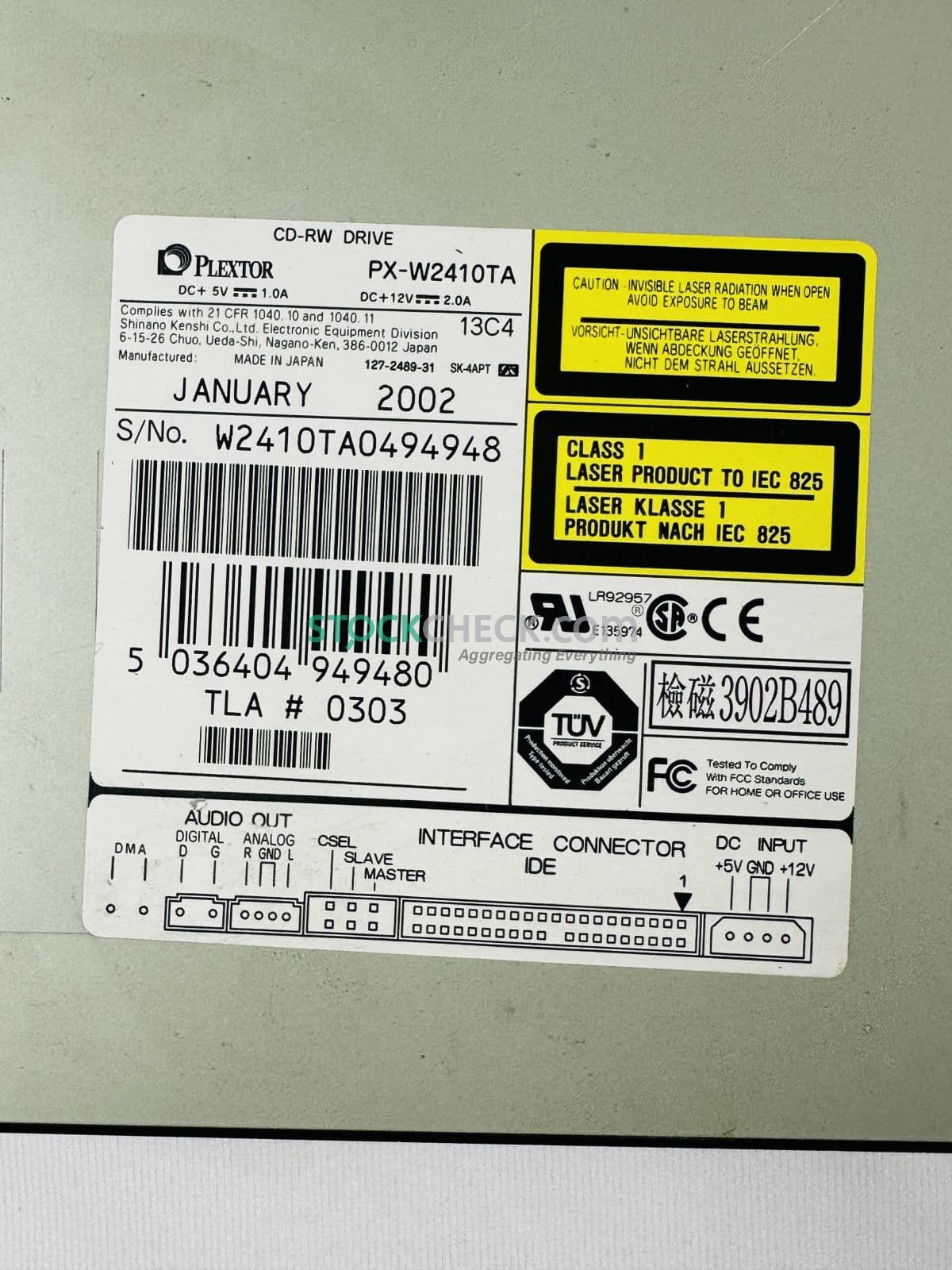 PX-W2410TA 5