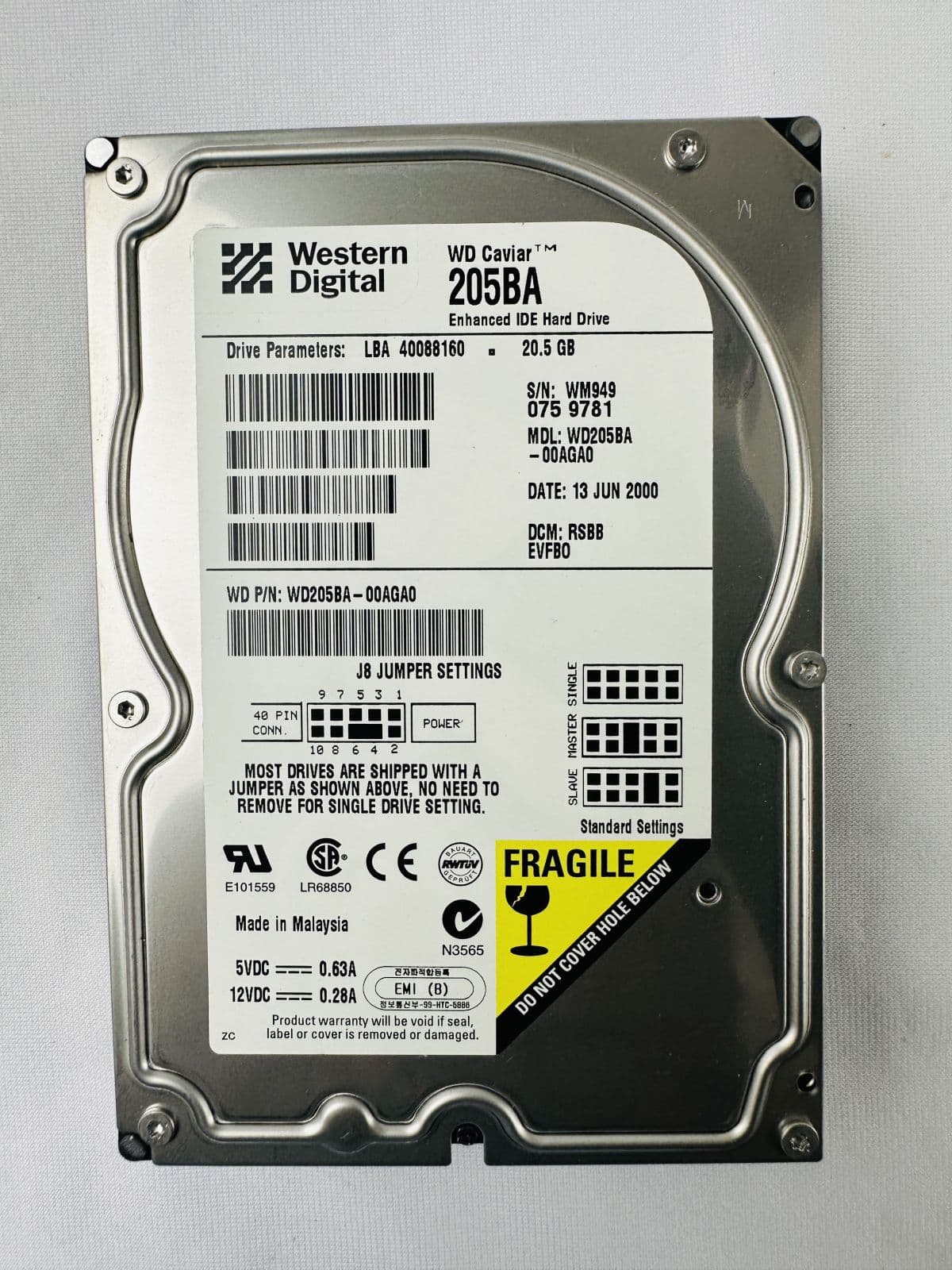 WD205BA-00AGA0
